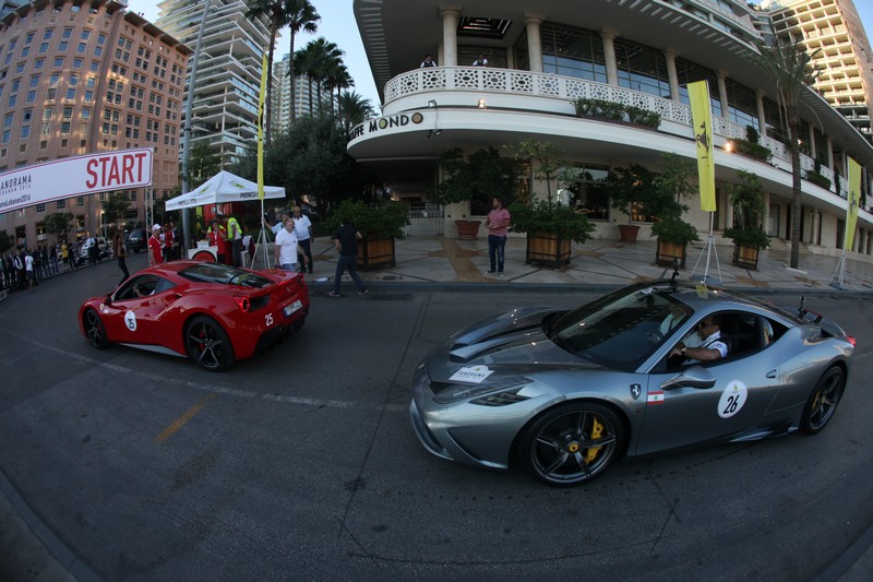 Ferrari Panorama Lebanon 2016 Ride